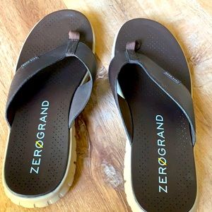 Cole Haan Zerogrand Flip Flop Brown